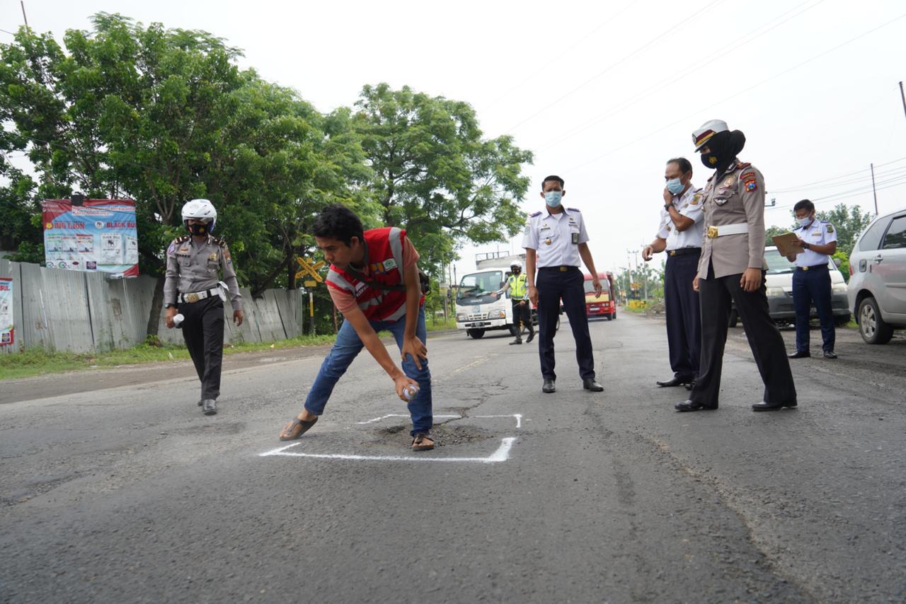 Gema Media Satlantas Kolaborasi Dengan Dishub Kota Mojokerto Dan BPJN