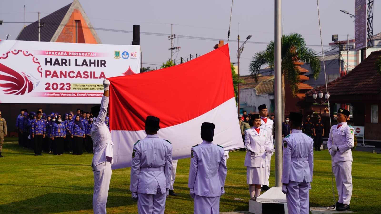 Gema Media | Upacara Hari Lahir Pancasila Di Kota Mojokerto Cerminkan ...