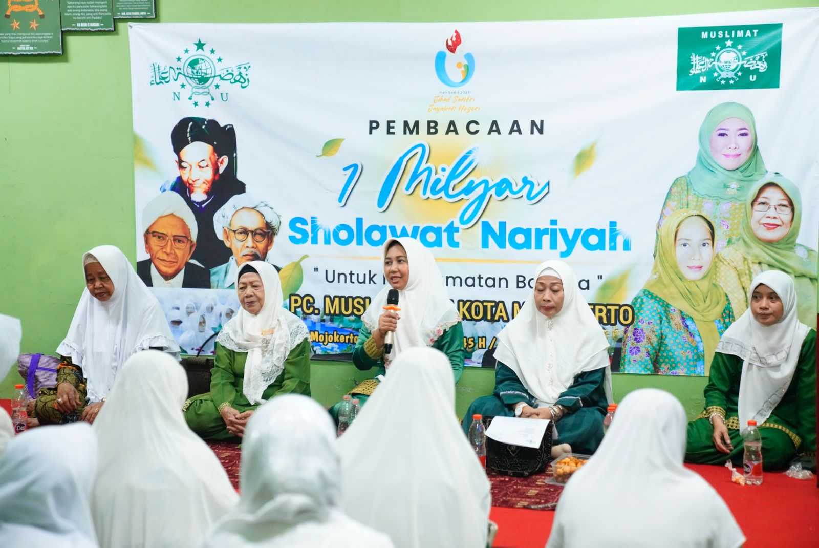 Gema Media | Peringatan Hari Santri Nasional, Wali Kota dan Warga Nahdliyin  Kota Mojokerto Lantunkan Shalawat Nariyah